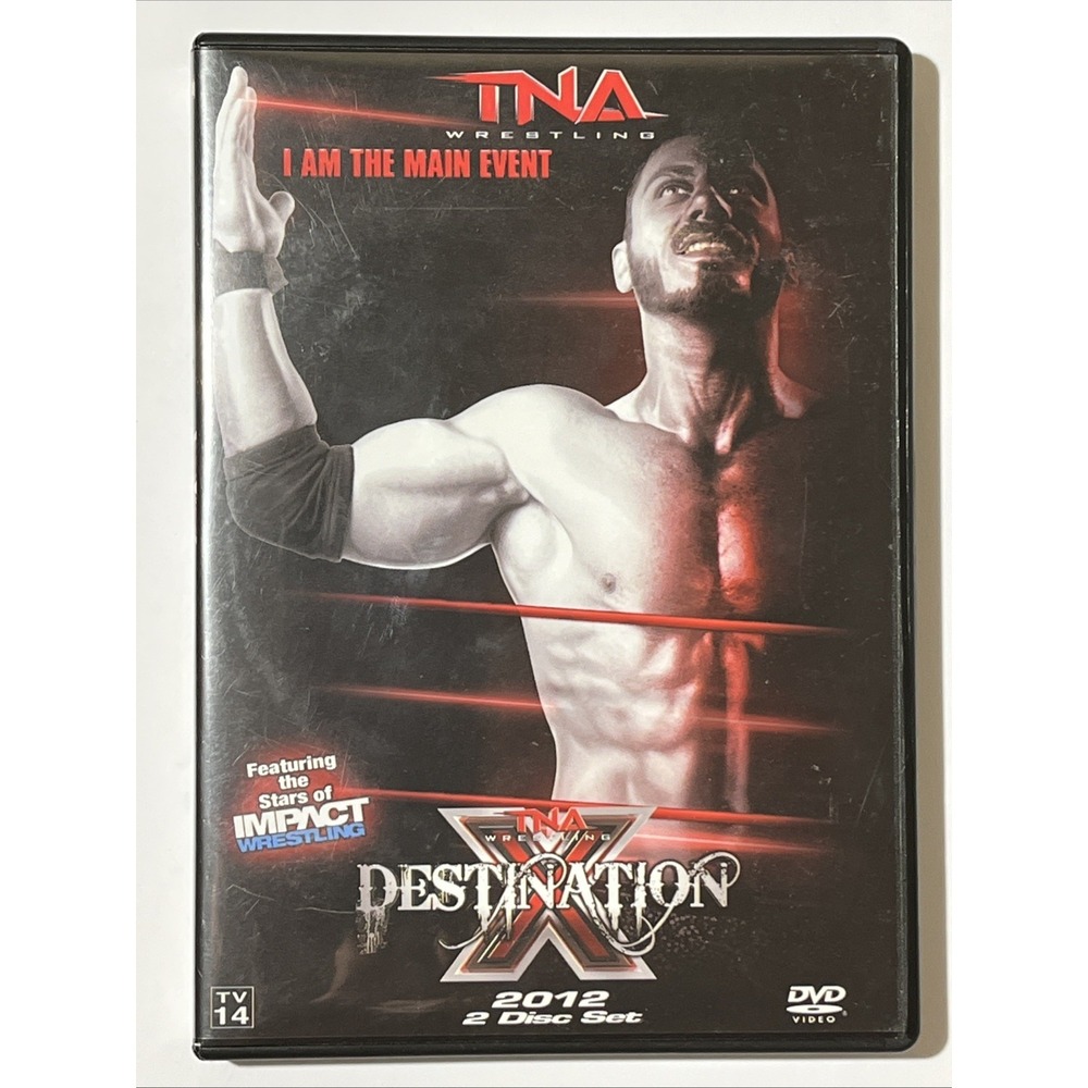 TNA Wrestling Destination X 2012 (DVD, 2-Disc Set) Rare OOP Hard To Find